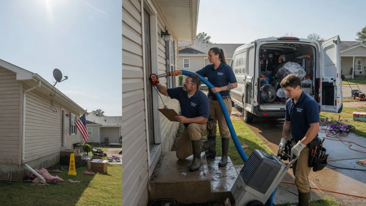 Ceiling Water Damage Restoration in Montrose, GA near me